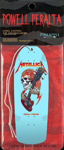 Powell Peralta x Metallica Air Freshener Blue