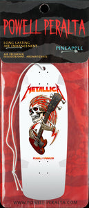 Powell Peralta x Metallica Air Freshener White