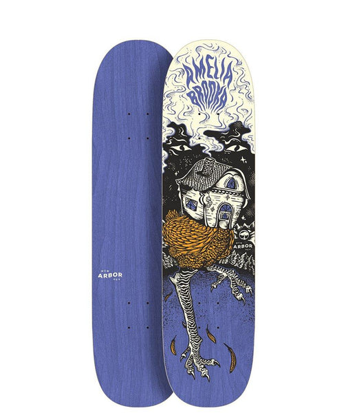 Arbor Skateboard Amelia Baba Yaga Skateboard Deck 8"