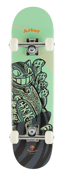 Arbor Skateboard Complete Seed 7.25" Woodcut ABR-COM-0105