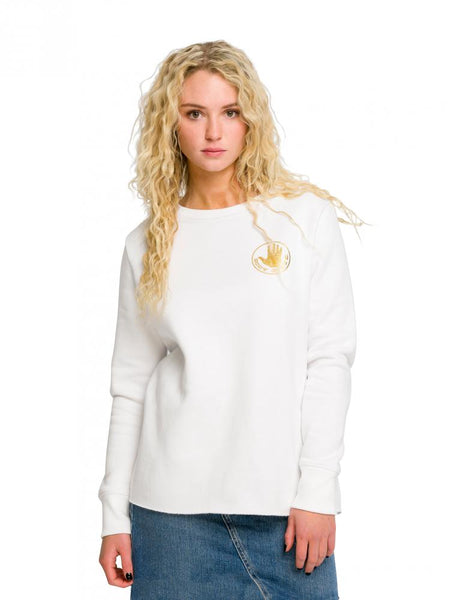 Body Glove Womens Shining Crew White