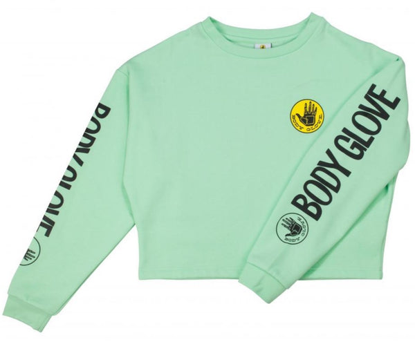 Body Glove Women Crew Original Crew - Neo Mint  BGA-WCR
