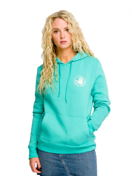 Body Glove Womens Og Logo Hood Seafoam Size 12 BGA-WHD-0009