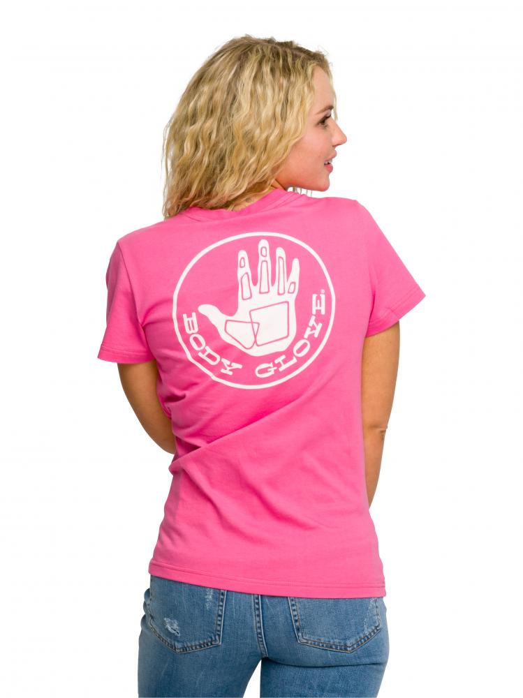 Body Glove Womens Og Logo Tee Coral BGA-WTE-00