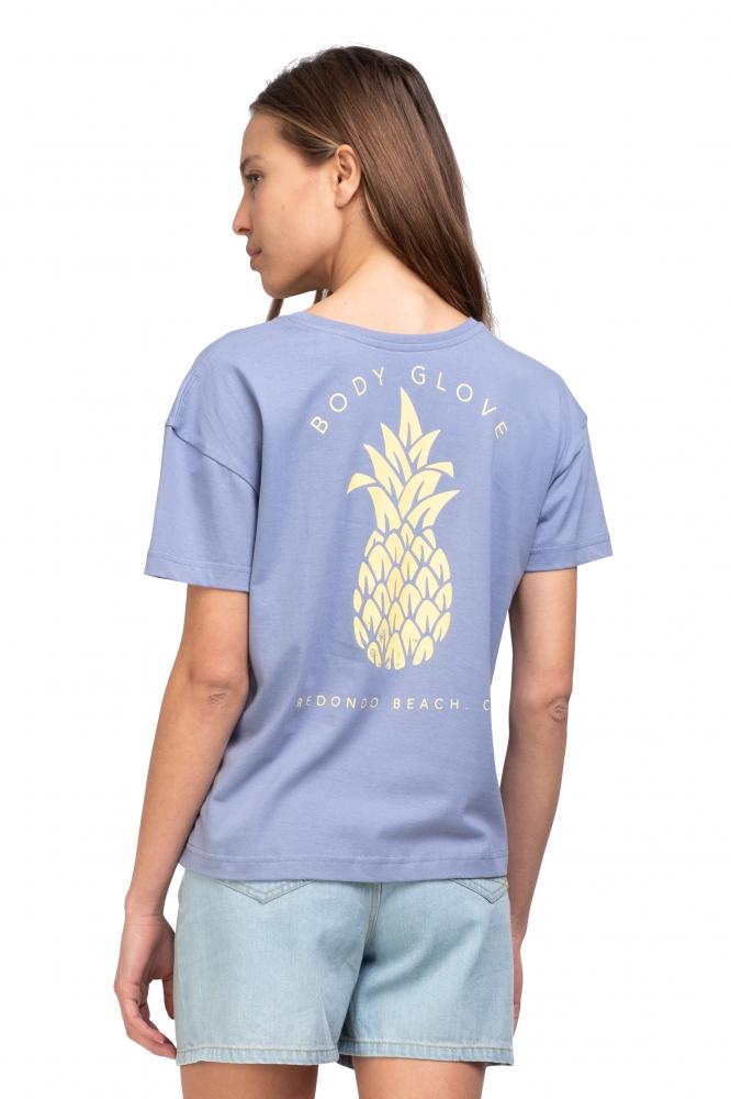 Body Glove Womens Pineapple T-Shirt Storm
