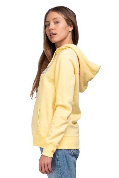 Body Glove Womens Hood Established Hoodie - Pastel Yellow BGA-WHD