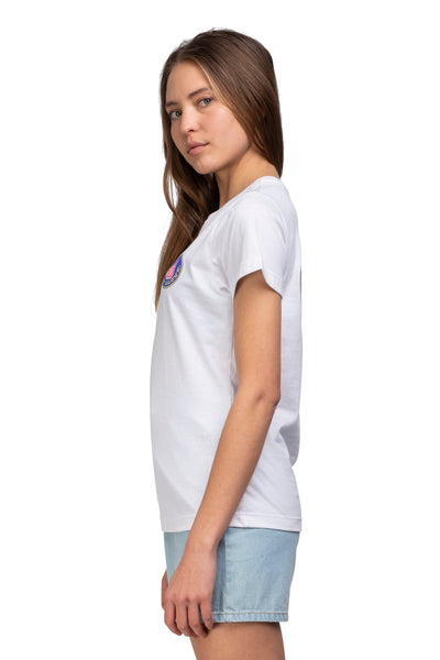 Body Glove Womens T-Shirt OG Logo Colour Tee - White
