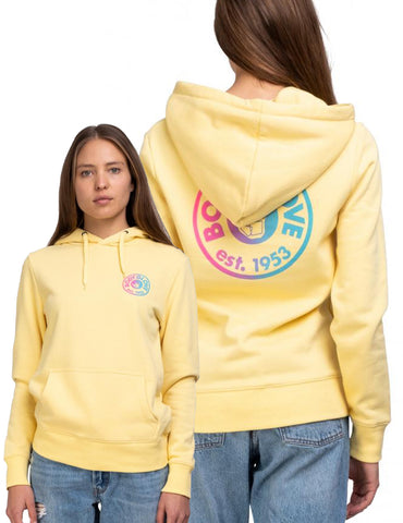 Body Glove Womens Hood Established Hoodie - Pastel Yellow BGA-WHD