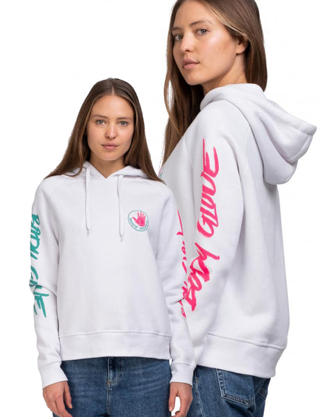 Body Glove Womens Rewind Hood White