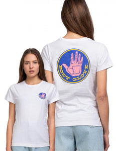 Body Glove Womens T-Shirt OG Logo Colour Tee - White