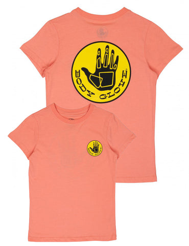 Body Glove Womens Original T-Shirt Peach Pink