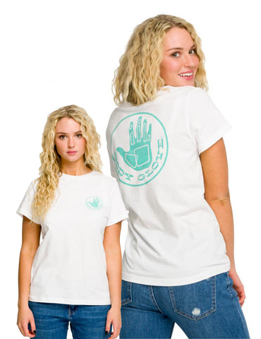 Body Glove Womens Og Logo Tee White BGA-WTE-00