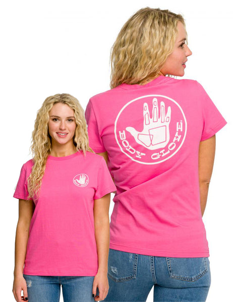 Body Glove Womens Og Logo Tee Coral BGA-WTE-00