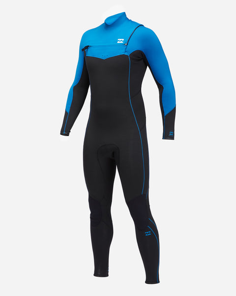 Billabong Men’s 3/2mm Absolute Chest Zip Wetsuit Surf Blue C43M55BIP2