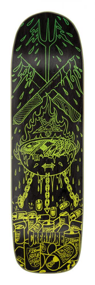 Creature Pro Deck Martinez Stab-BQ Black/Green 9in CRE-SKD-2412