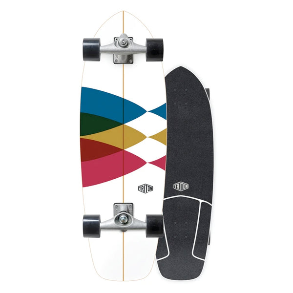 Carver skateboard complete Triton 30" Spectral CX truck  T-30" Spectral