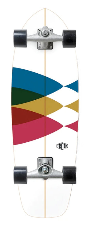 Carver skateboard complete Triton 30" Spectral CX truck  T-30" Spectral