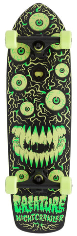 Creature cruzer skateboard complete Cruiser Night Crawler 8.6"x30.70" CRE-COM-0171