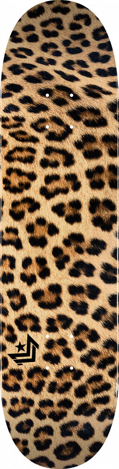 Mini Logo leopard Fur "18" Skateboard deck 255 K20 8.0" X 31.45" MIN-SKD-3186