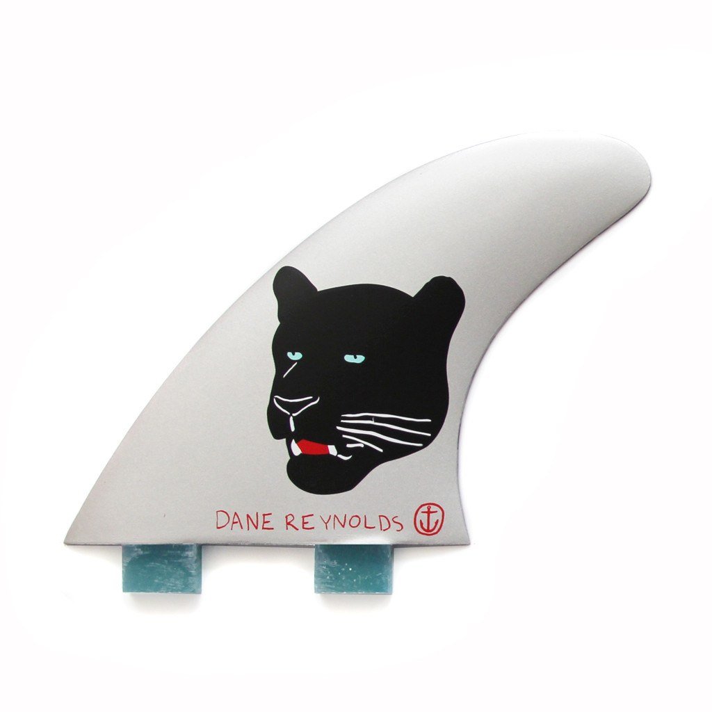 Captain Fin - Dane Reynolds Fins Thruster set - Twin  tabs - Small