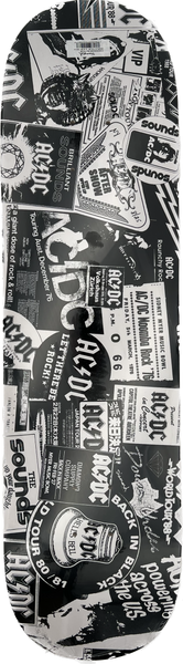 Diamond Supply co. skateboard Deck World Tour AC/DC 8.25"
