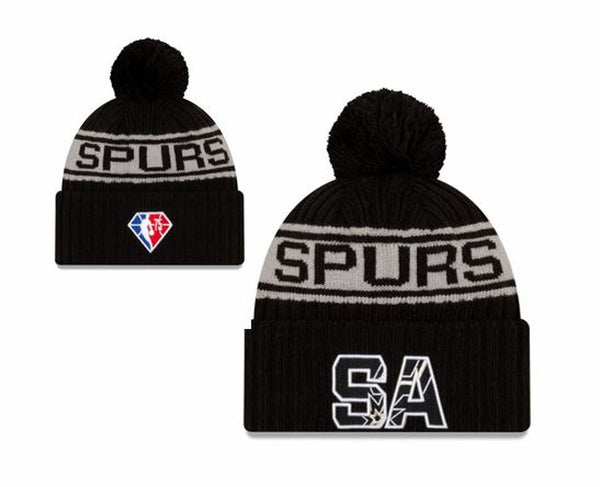 New Era - San Antonio Spurs  Nba Draft Edition Pom knit black - 60143855