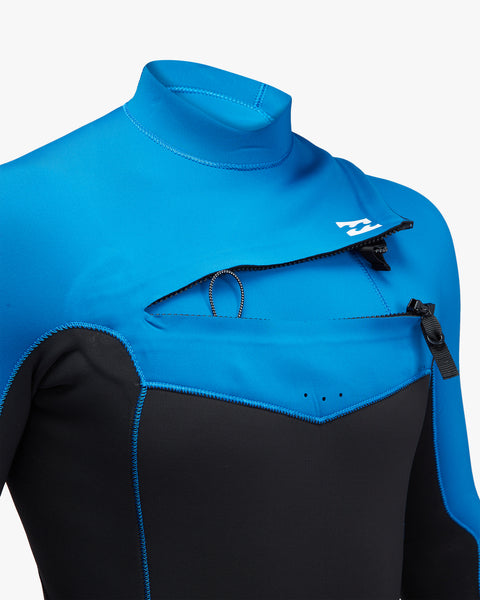Billabong Men’s 3/2mm Absolute Chest Zip Wetsuit Surf Blue C43M55BIP2
