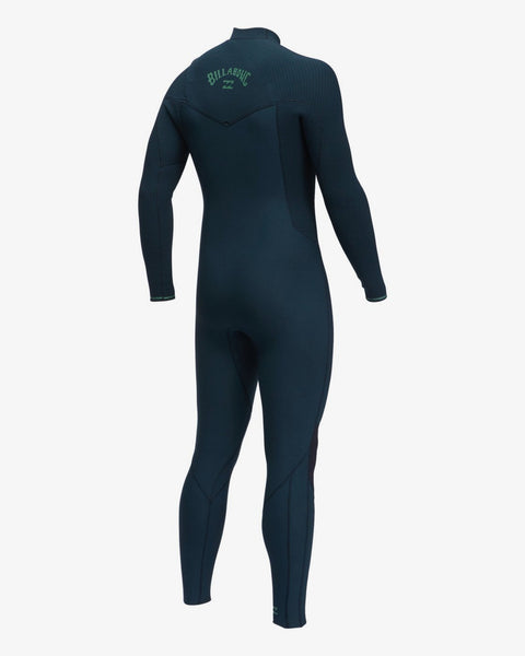 Billabong Men’s 3/2mm Revolution Pro Chest Zip Wetsuit Deep Sea Heather C43M51BIP2
