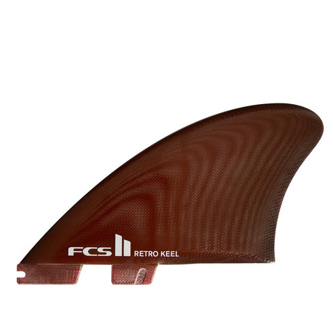 FCS II - Retro Keel PG Twin fins set - FRKX-PG01-XL-SS-R - Size XL