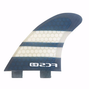 FCS II - V-2 PC Tri-Quad fin set - 1120-156-28-R - Size Medium