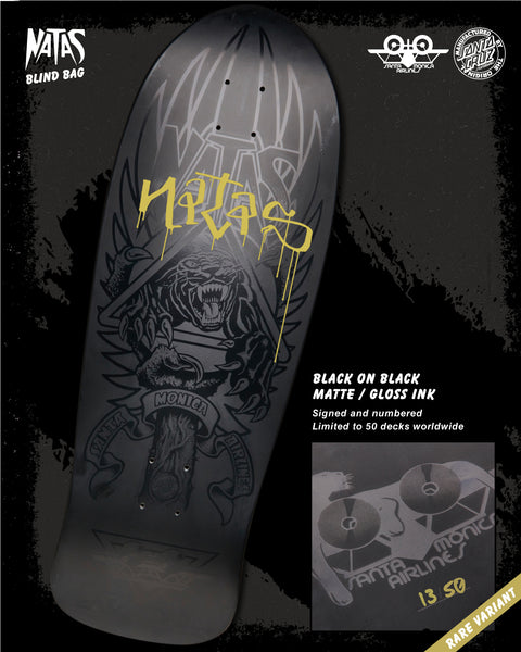 Santa Cruz Reissue Deck Natas Blind Bag 10.5in Sealed Collectable Limited Ed