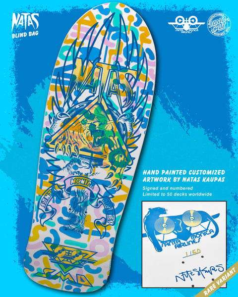 Santa Cruz Reissue Deck Natas Blind Bag 10.5in Sealed Collectable Limited Ed