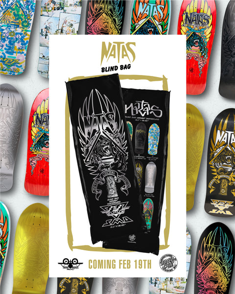 Santa Cruz Reissue Deck Natas Blind Bag 10.5in Sealed Collectable Limited Ed