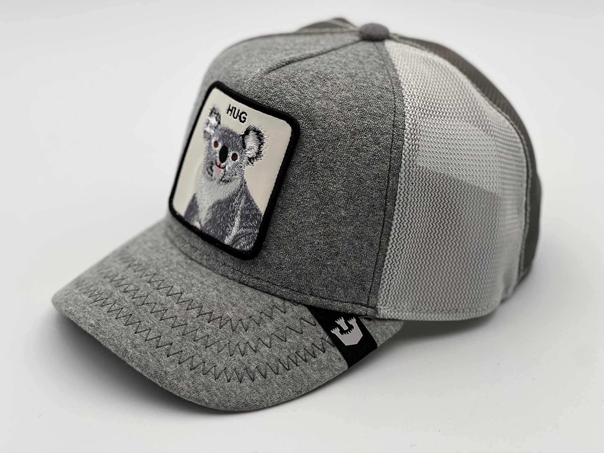 Goorin The Farm trucker cap collection - Mister Nice Guy Grey 1010352-GRY One Size
