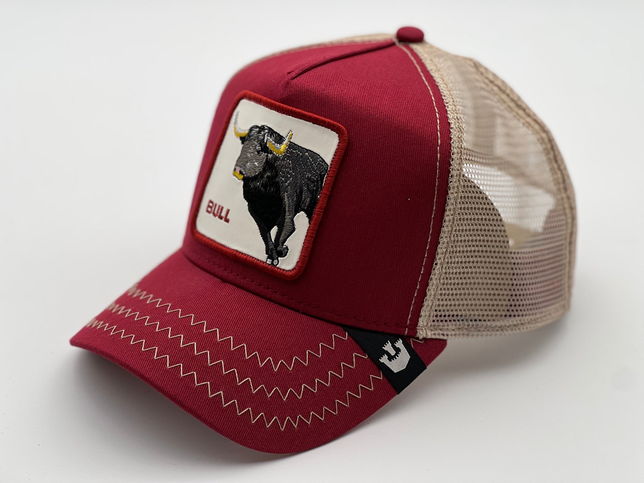 Goorin The Farm trucker cap collection The Bull 1010521-RED One Size
