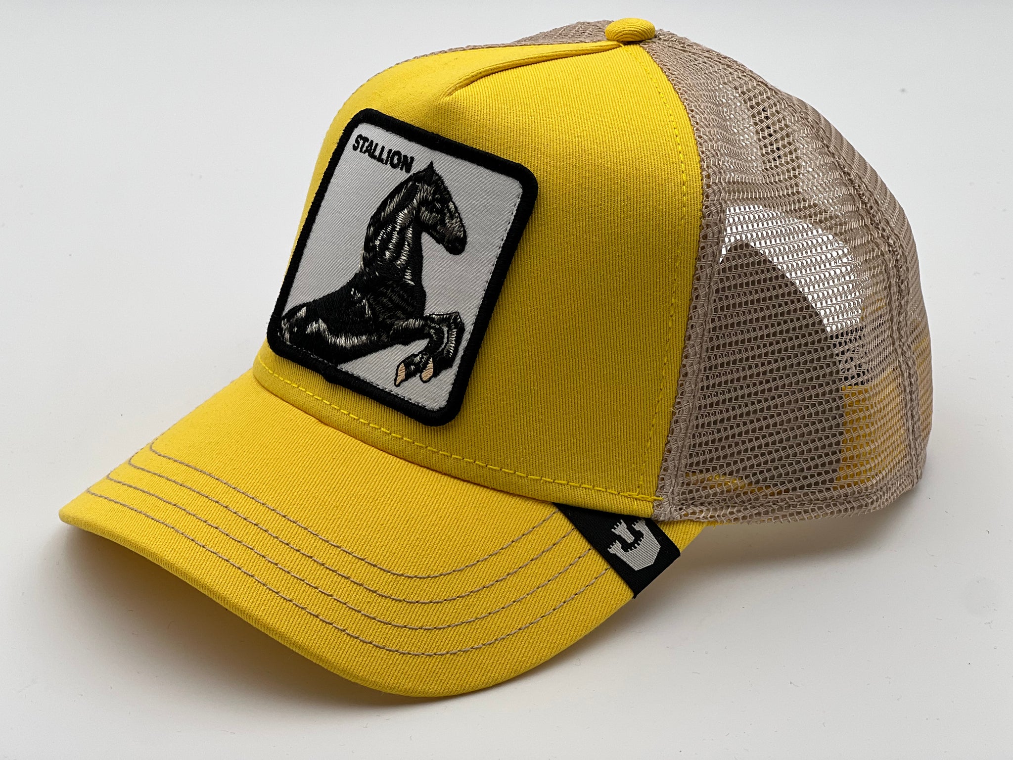 Goorin The Farm trucker cap collection The Stallion Yellow 1010393-YEL One Size