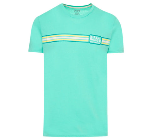 Billabong Men's T-Shirt Hi Way Light Aqua W1SS82BIP1