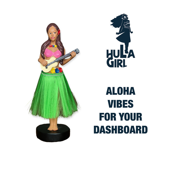 Hawaiian Hula Girl Hula Doll from Hula Girl - Aloha vibes for your dashboard