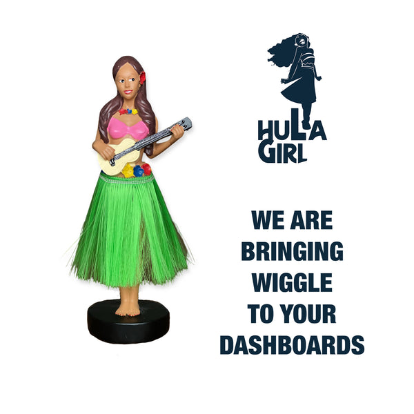 Hawaiian Hula Girl Hula Doll from Hula Girl - Aloha vibes for your dashboard