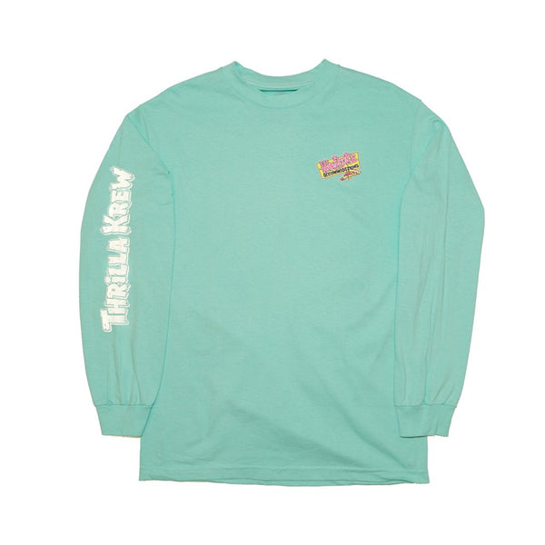 Thrilla Krew Hardcore Accommodations Men LS T-shirt Celadon