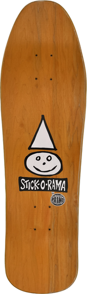 Prime Skateboard Deck Stick-O-Rama 9.5" Orange