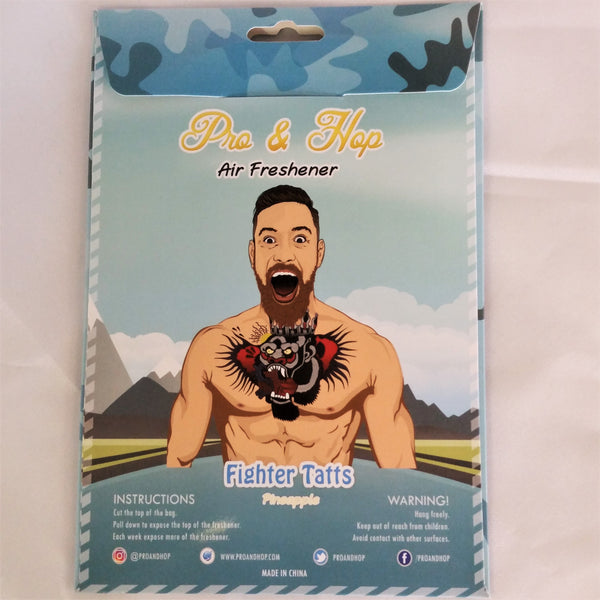 Pro & Hop Car air Freshener - Fighter Tatts