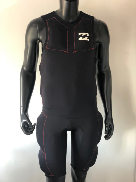 Billabong ADV Division 2mm Men's Padded Core Wetsuit Shorty W4MV02 BIP6