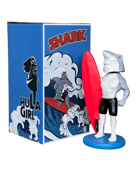 Hawaiian Shark Bobblehead Doll from Hula Girl - Aloha vibes for your dashboard