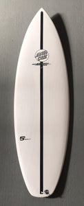 Santa Cruz Surfboard Archy Bullet 5'8 Carbon construction (Futures Fins System)