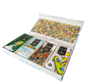 Stance The Simpsons Crew Sock Box Set Size Large 4 pair