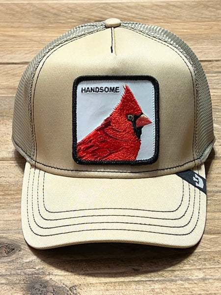 Goorin The Farm trucker cap collection Handsome Boy Khaki 1010688 One Size