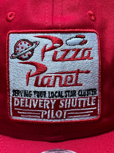 New Era 9Fifty Trucker Cap Disney Toy Pizza Planet Red 12043552