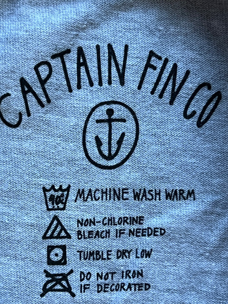 Captain Fin Co Tee Shirt Naval Captain Blue CT172201