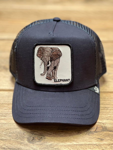Goorin The Farm trucker cap collection - Elephant Navy 1010334 One Size